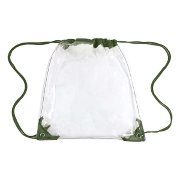 Stadium Ready Clear Drawstring Backpack - Image 3