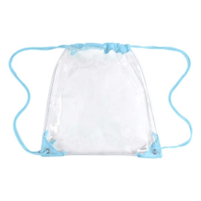 Stadium Ready Clear Drawstring Backpack - Image 4