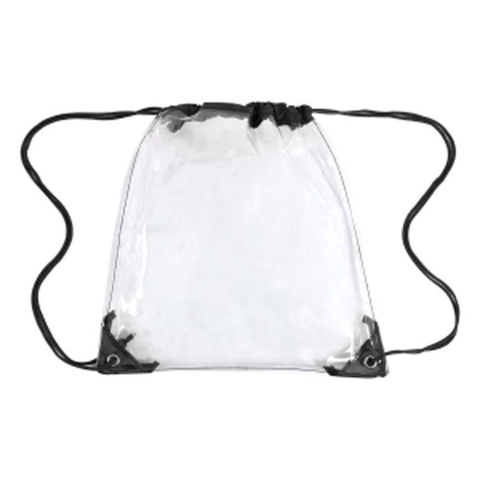 Stadium Ready Clear Drawstring Backpack - Image 5