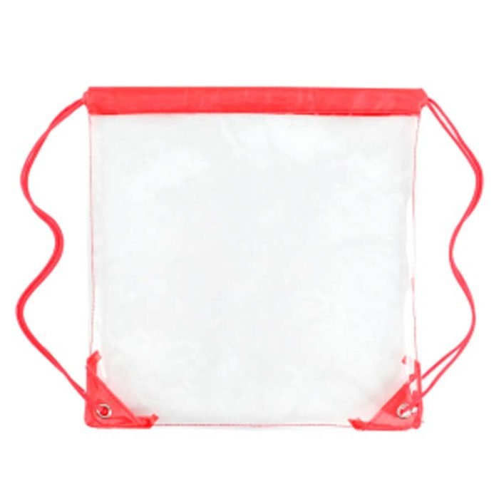 Stadium Ready Clear Drawstring Backpack - Image 10