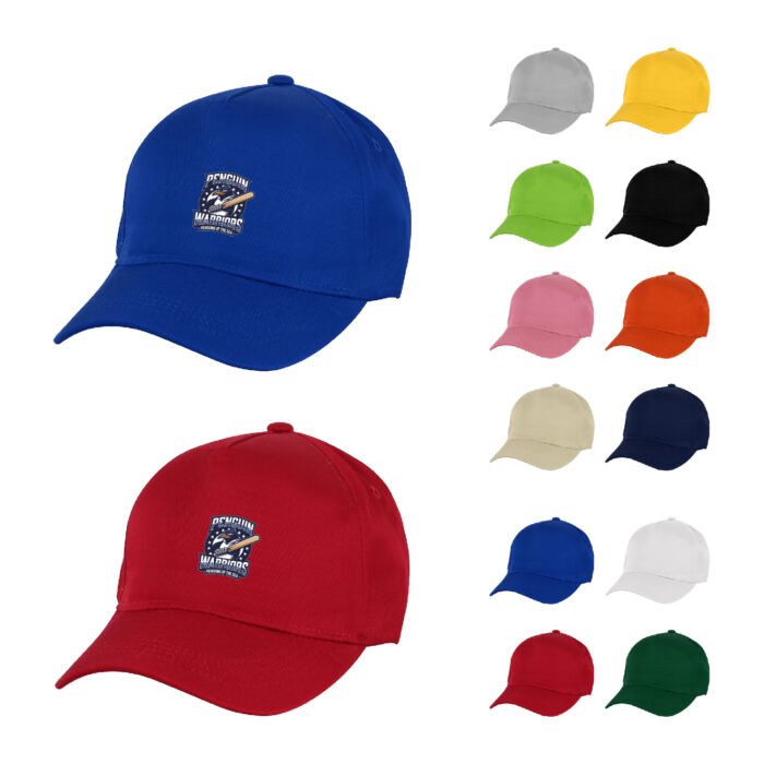 Structured 5 Panel Hook and Loop Cap - Image 3