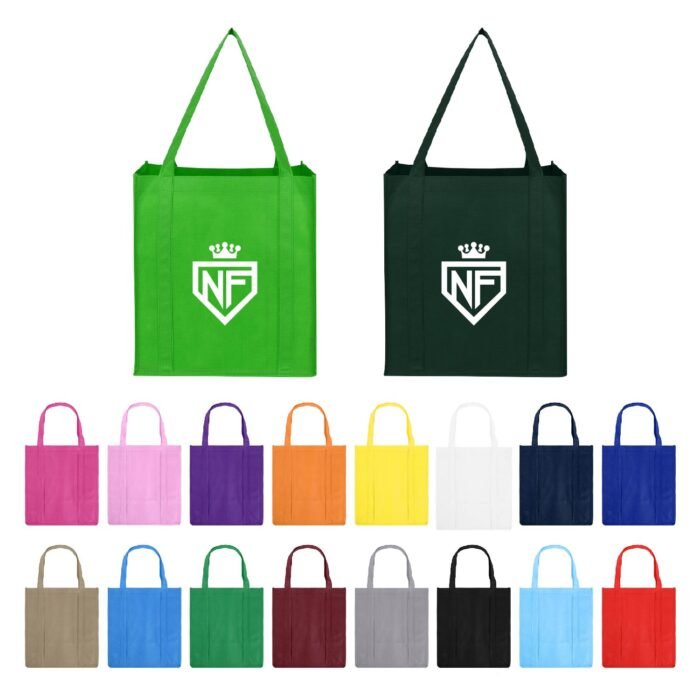 Sturdy Grocery Tote Bag With Bottom Insert