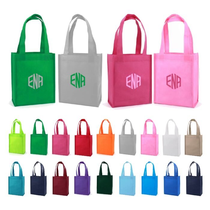Mini Non-Woven Gift Tote Bag - Image 2