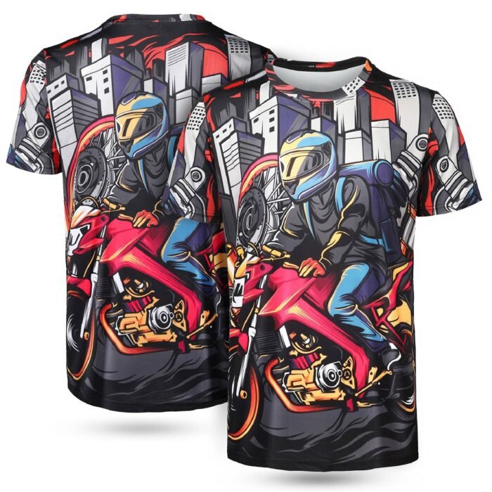Full Color Sublimated Unisex Short Sleeve T-Shirt - Image 2