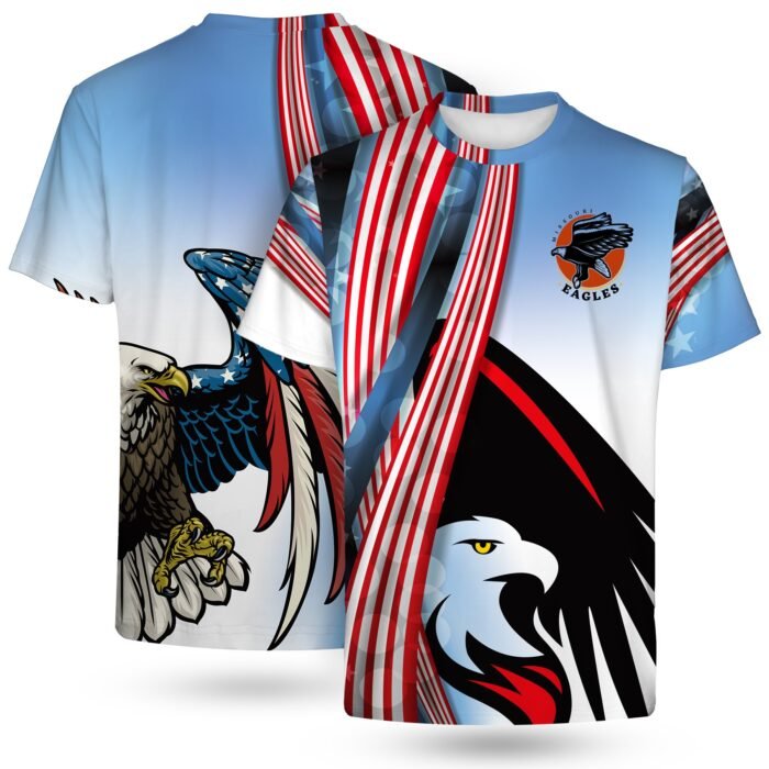 Full Color Sublimated Unisex Short Sleeve T-Shirt - Image 3
