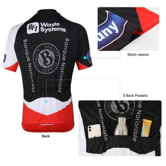 Unisex Custom Cycling Jersey Shirt - Image 3