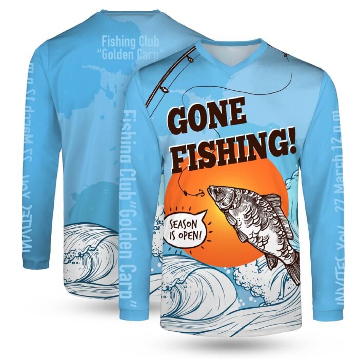 Custom Dye Sublimated Long Sleeve Performance Shirt - Image 4