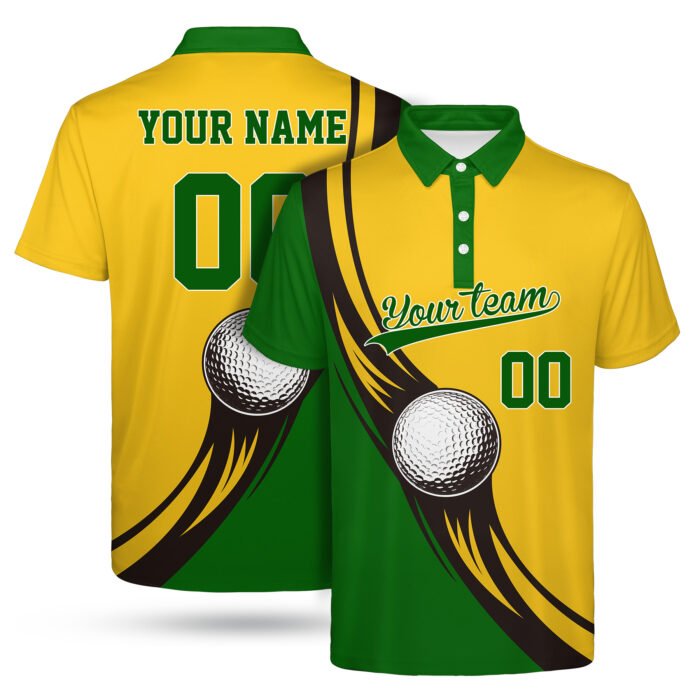Sublimated Short Sleeve Golf Polo - Image 3