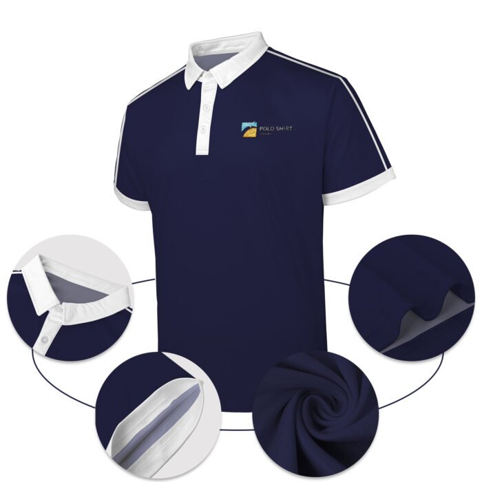 Sublimated Short Sleeve Golf Polo - Image 2