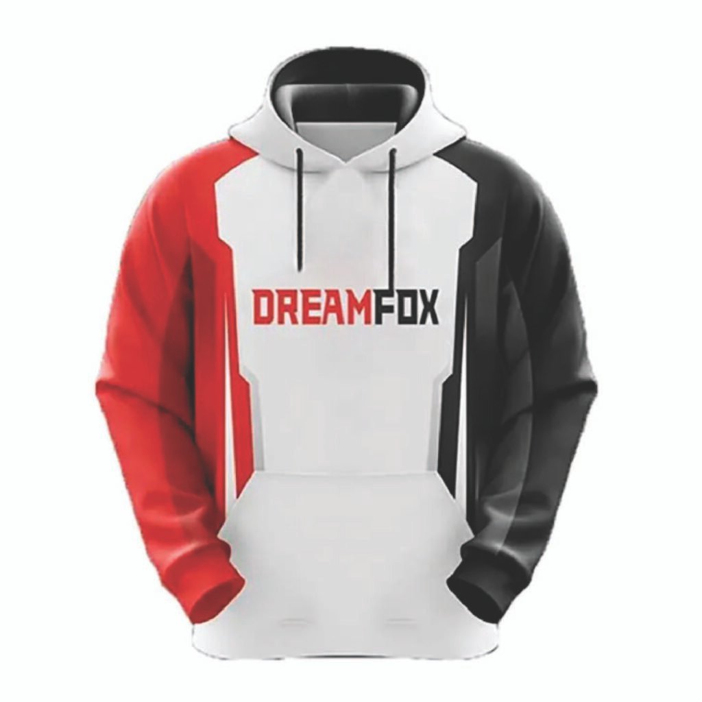 Unisex Full Sublimated Hooded Sweatshirt With Kangroo Pocket