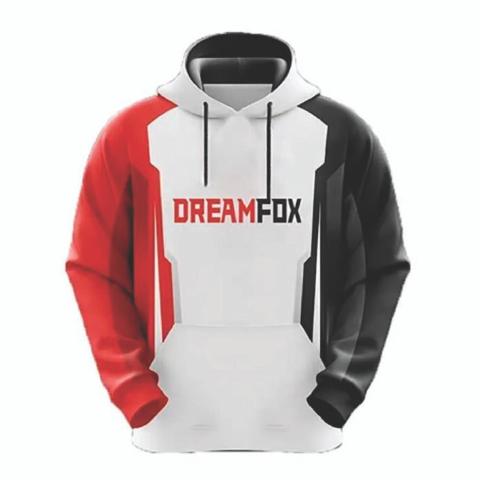 Unisex Full Sublimated Hooded Sweatshirt With Kangroo Pocket