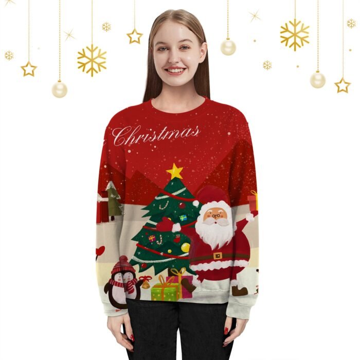 Vibrant Sublimated Crewneck Sweatshirt - Image 3
