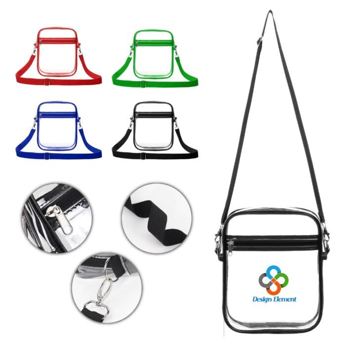 Transparent Stadium Crossbody Bag - Image 2