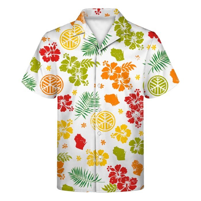 Men’s Tropical Stretch Camp Collar Shirt - Image 5