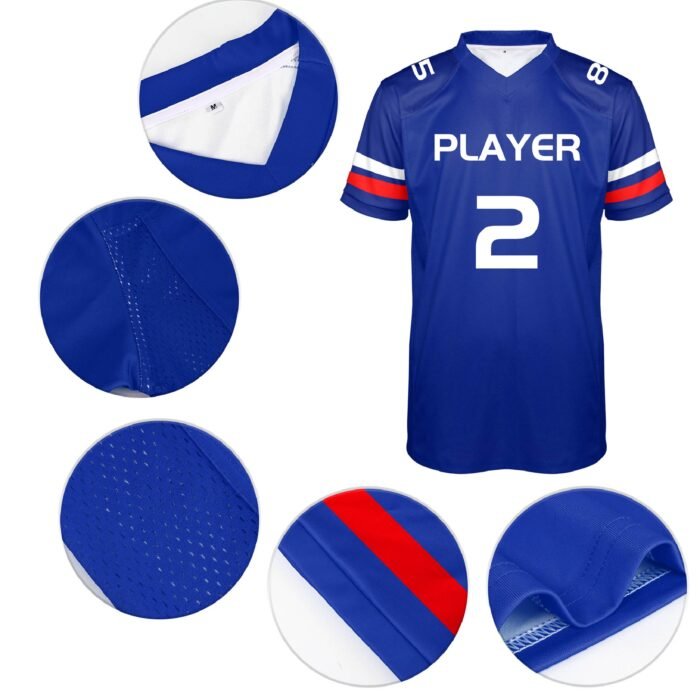 Men’s Quick-Dry Rugby Game Jersey - Image 2