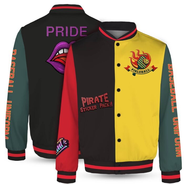 Men's Custom Sublimated Varsity Jacket - Image 2
