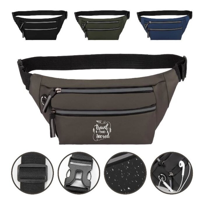 Adventure Waterproof PU Fanny Pack