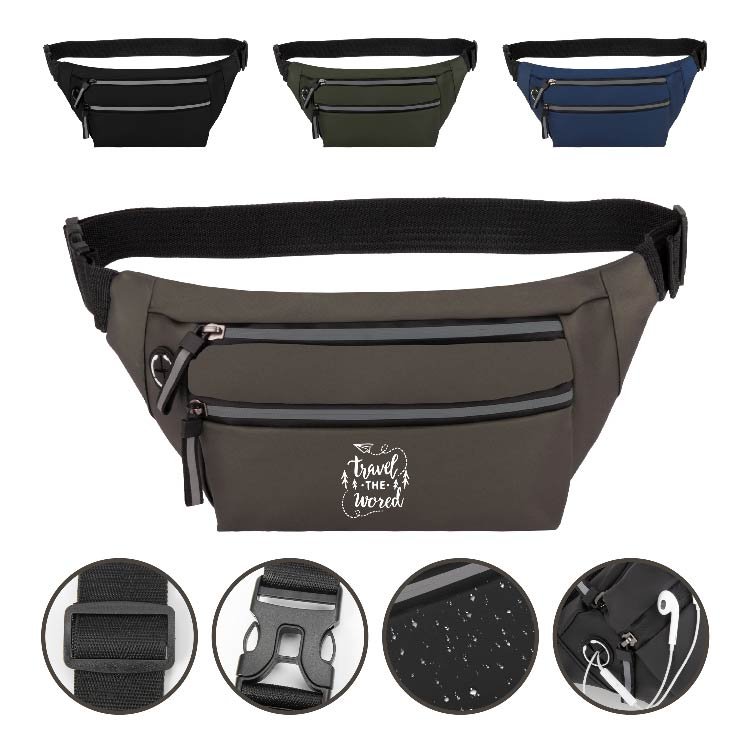 Adventure Waterproof PU Fanny Pack