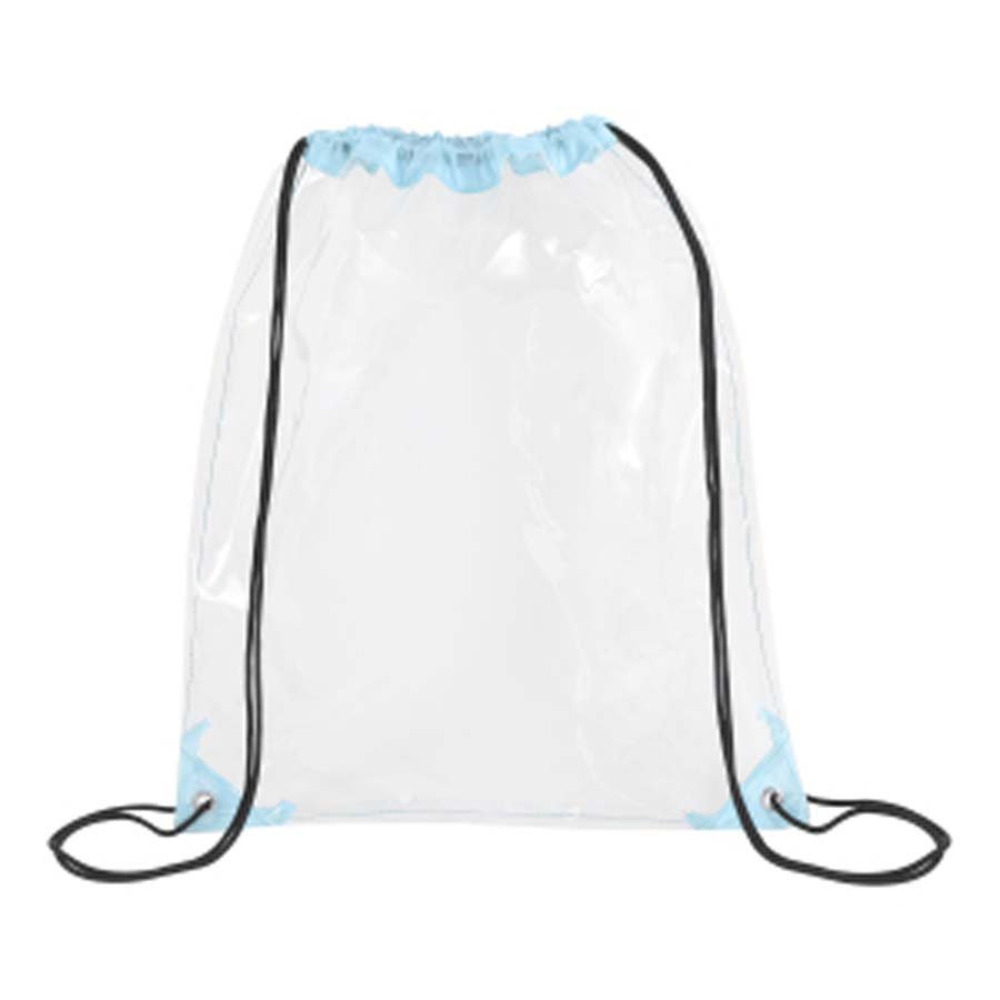 Stadium Approved Clear Drawstring Backpack - Image 3