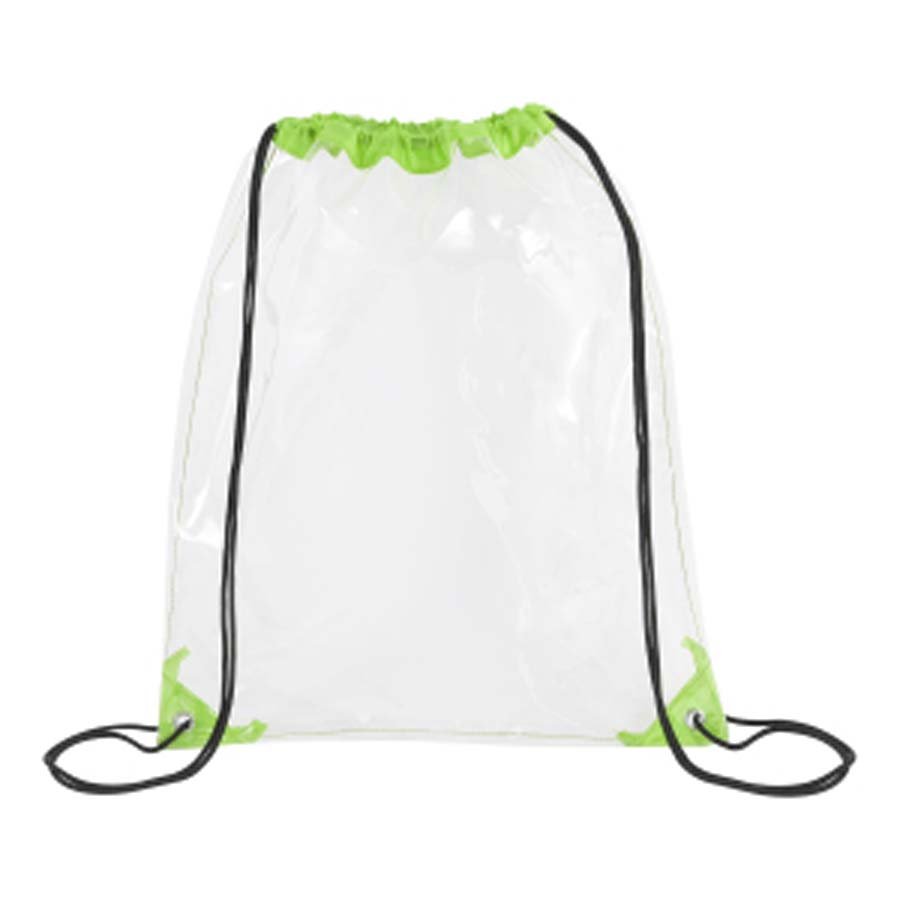 Stadium Approved Clear Drawstring Backpack - Image 12