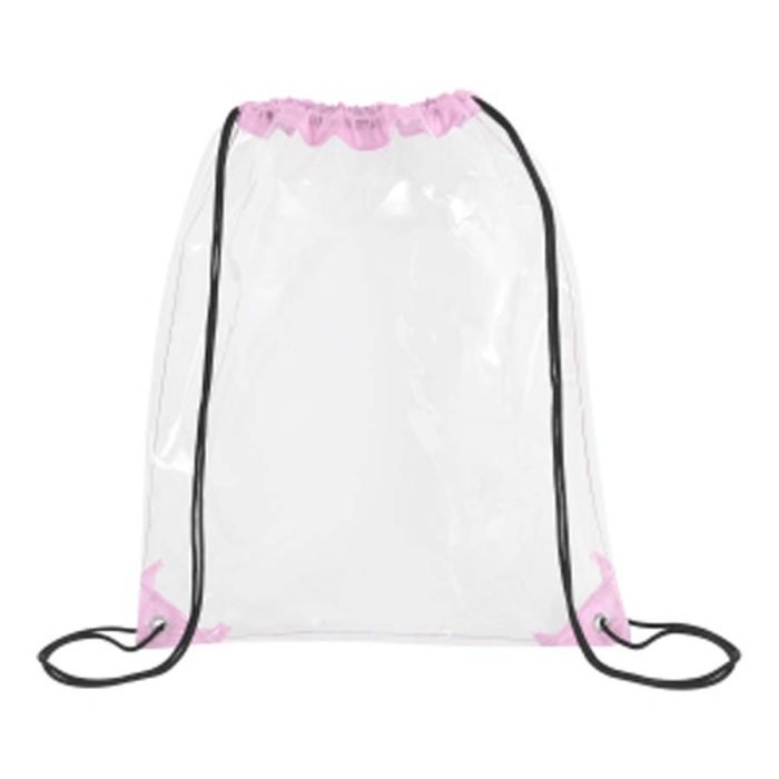 Stadium Approved Clear Drawstring Backpack - Image 6