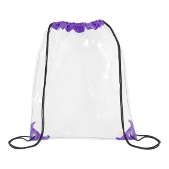 Stadium Approved Clear Drawstring Backpack - Image 15