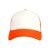 White/neon Orange