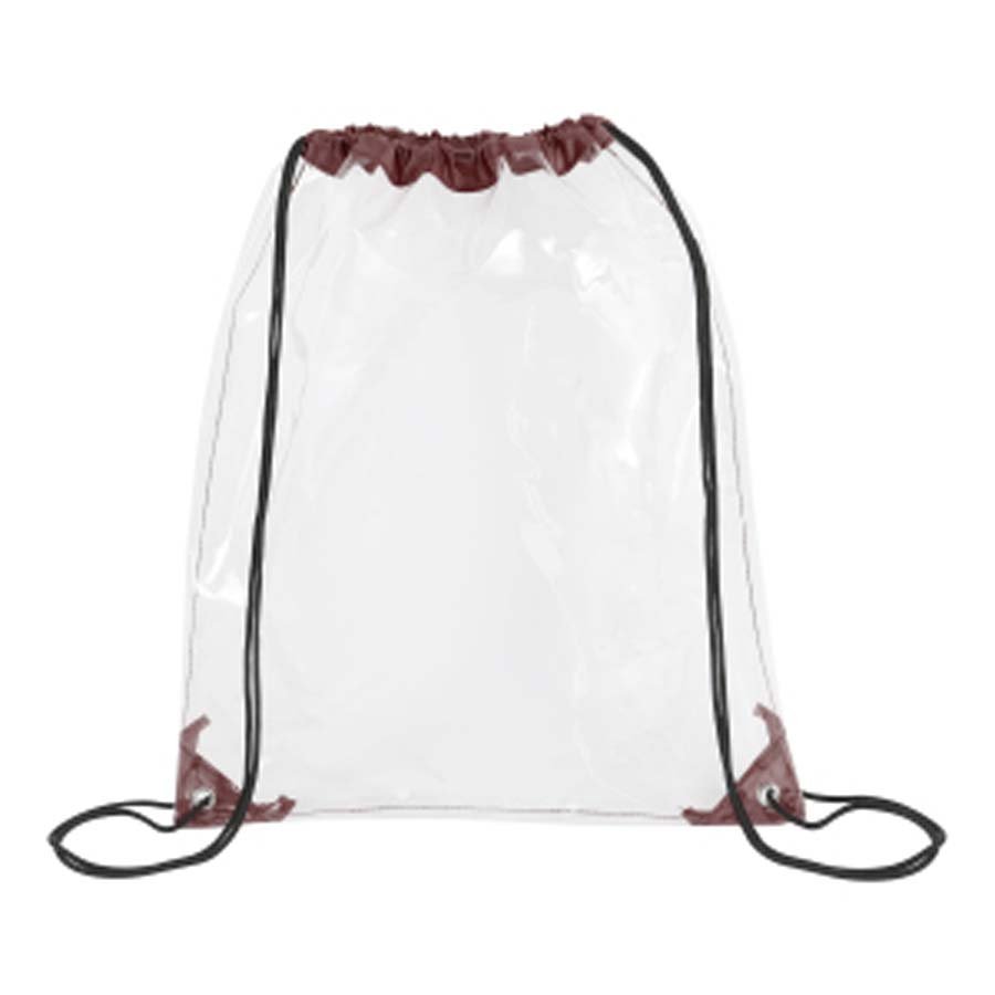 Stadium Approved Clear Drawstring Backpack - Image 9