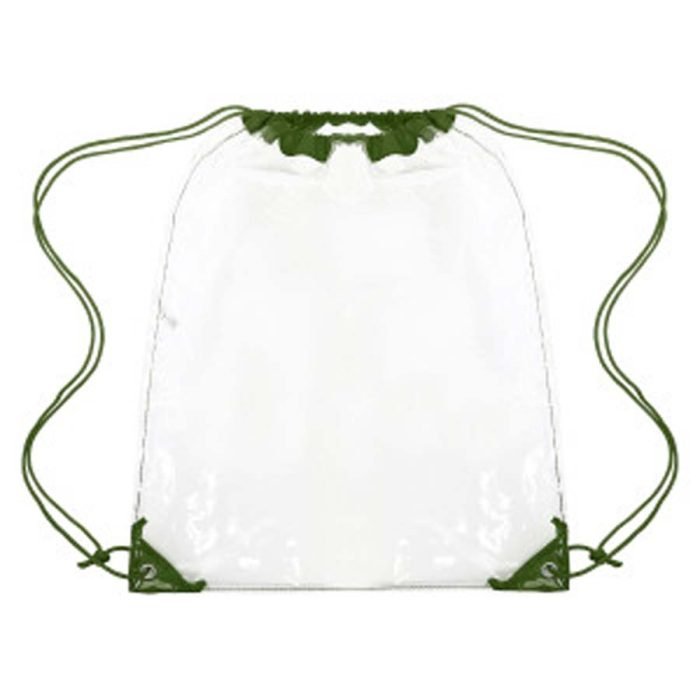 Clear Cinch Drawstring Bacpack - Image 3