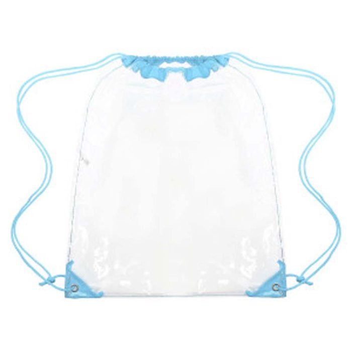 Clear Cinch Drawstring Bacpack - Image 4