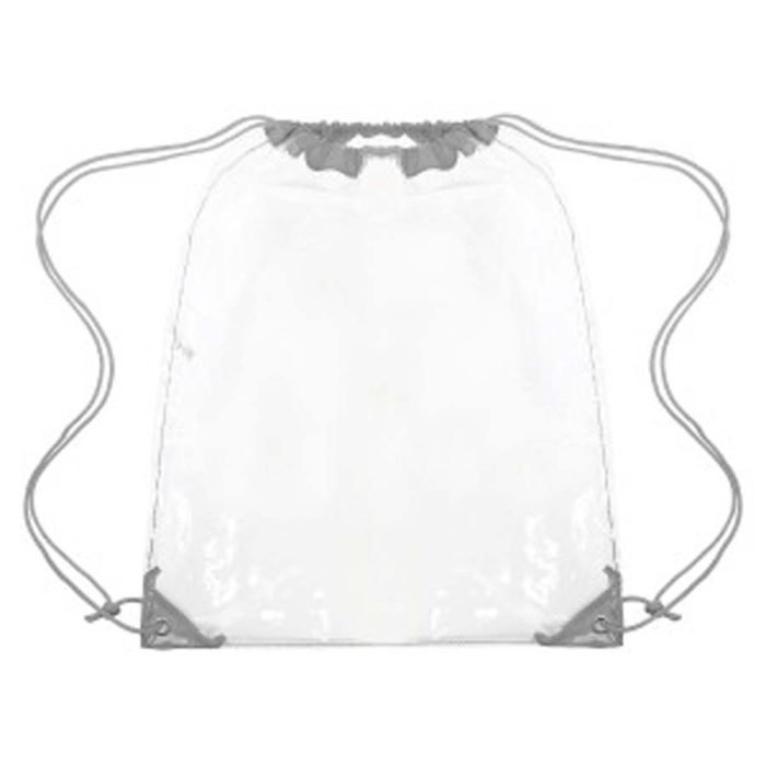 Clear Cinch Drawstring Bacpack - Image 9