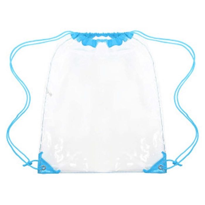 Clear Cinch Drawstring Bacpack - Image 10