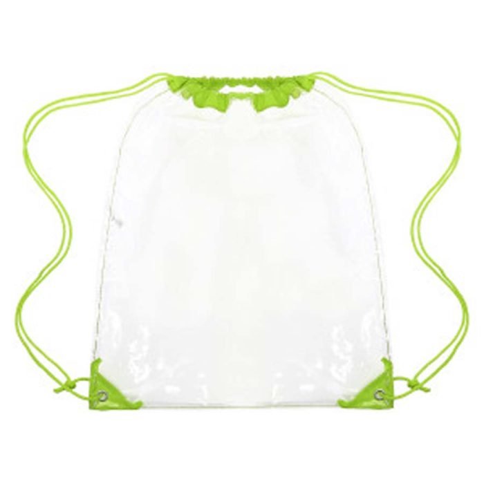 Clear Cinch Drawstring Bacpack - Image 11