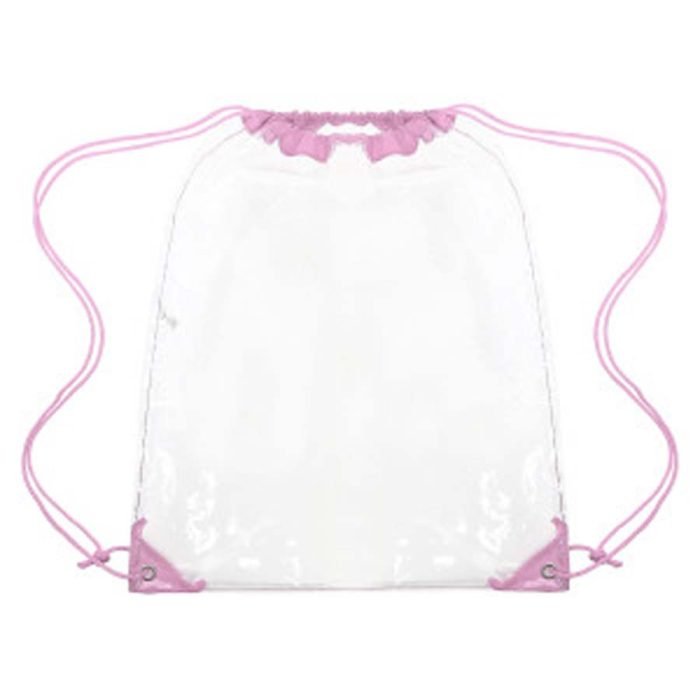 Clear Cinch Drawstring Bacpack - Image 14