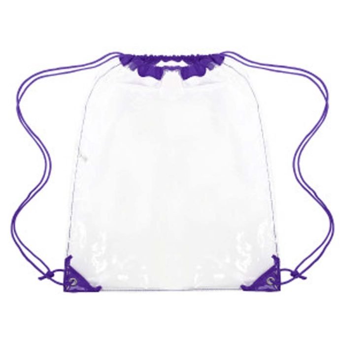 Clear Cinch Drawstring Bacpack - Image 15