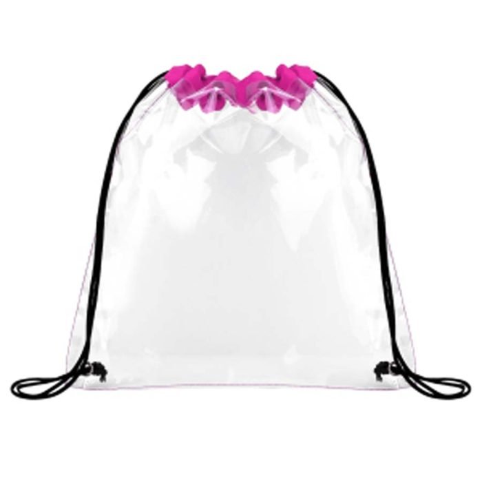Clear View Stadium Drawstring Sport Bag - Image 10