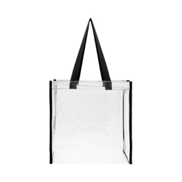 Clear PVC Stadium Tote Bag - Image 3