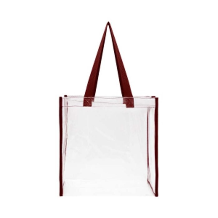 Clear PVC Stadium Tote Bag - Image 4