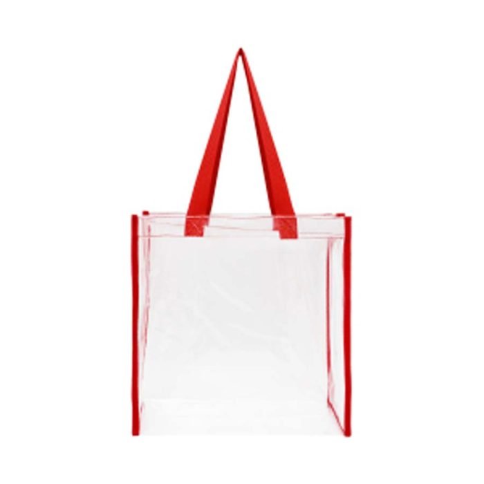Clear PVC Stadium Tote Bag - Image 12