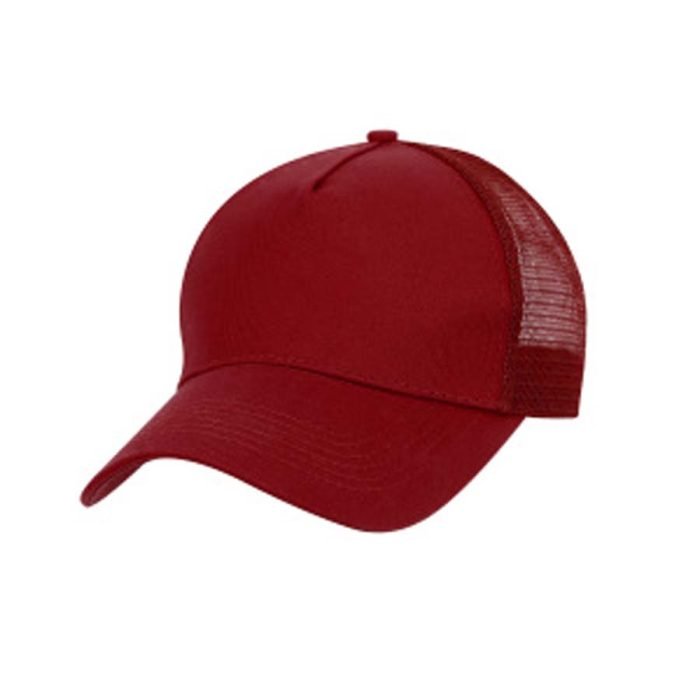 Structured 5 Panel Trucker Snapback Cap - Image 17