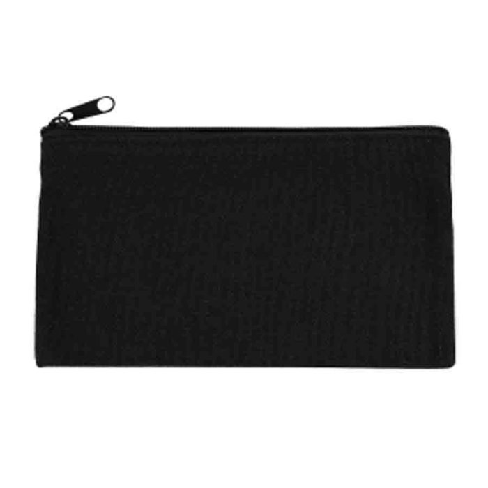 Compact Canvas Zippered Makeup Pouch - Image 17