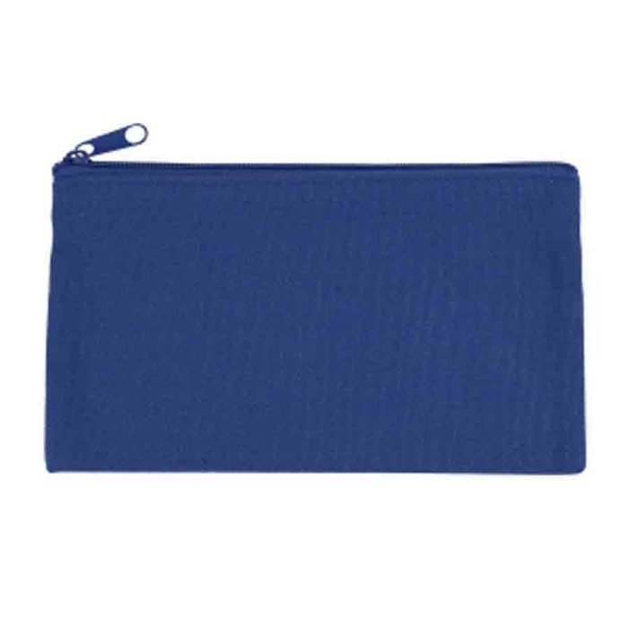 Compact Canvas Zippered Makeup Pouch - Image 13