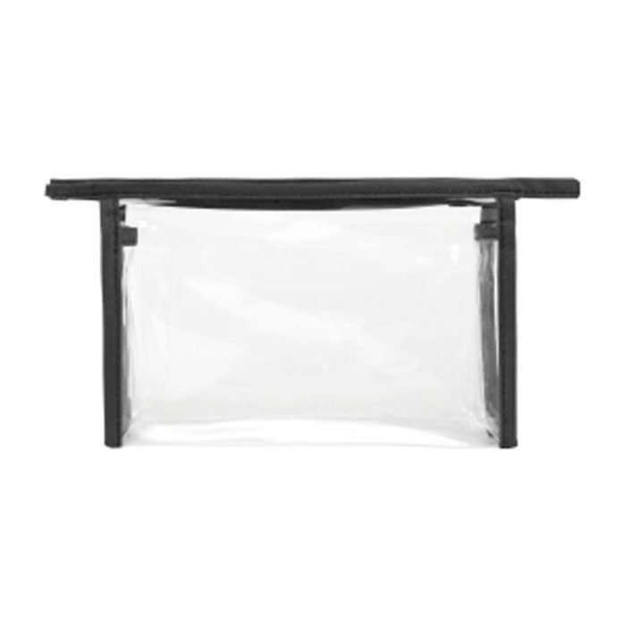 Clear Makeup and Toiletry Zippered Pouch - Image 3