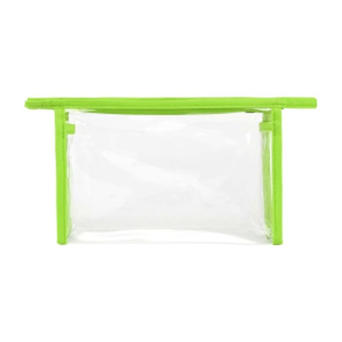 Clear Makeup and Toiletry Zippered Pouch - Image 6