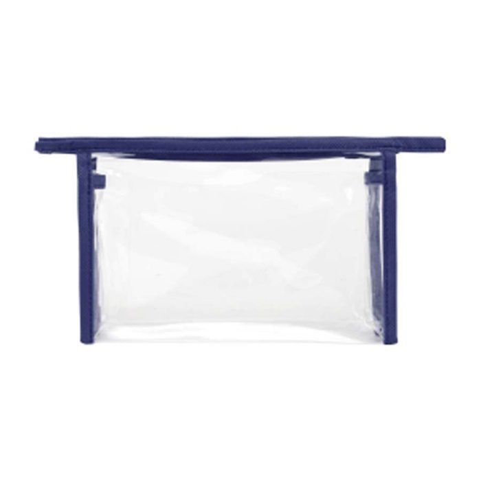 Clear Makeup and Toiletry Zippered Pouch - Image 7