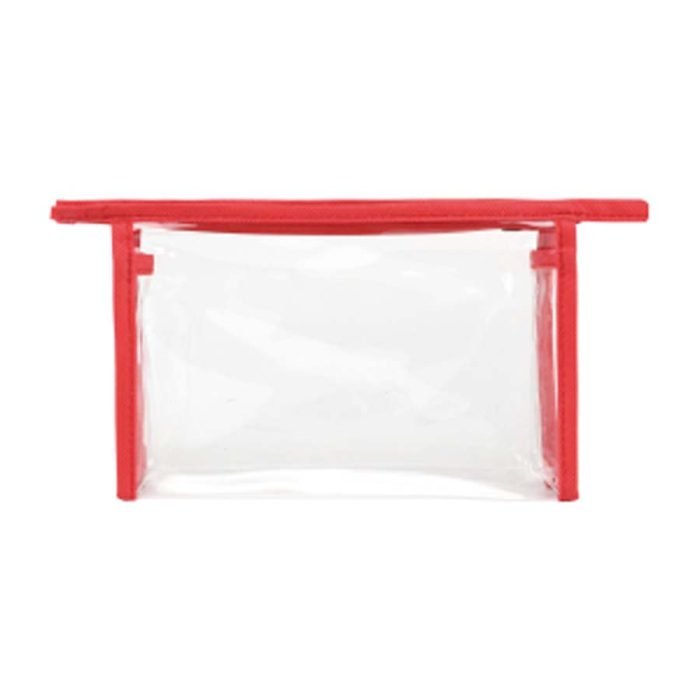 Clear Makeup and Toiletry Zippered Pouch - Image 10