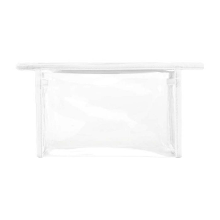 Clear Makeup and Toiletry Zippered Pouch - Image 12