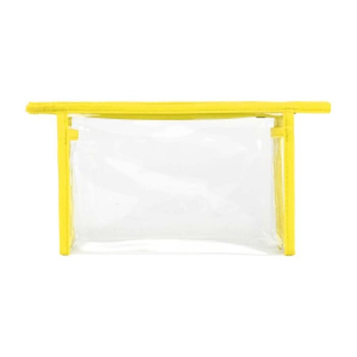 Clear Makeup and Toiletry Zippered Pouch - Image 13
