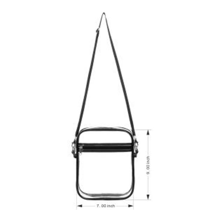 Transparent Stadium Crossbody Bag - Image 4
