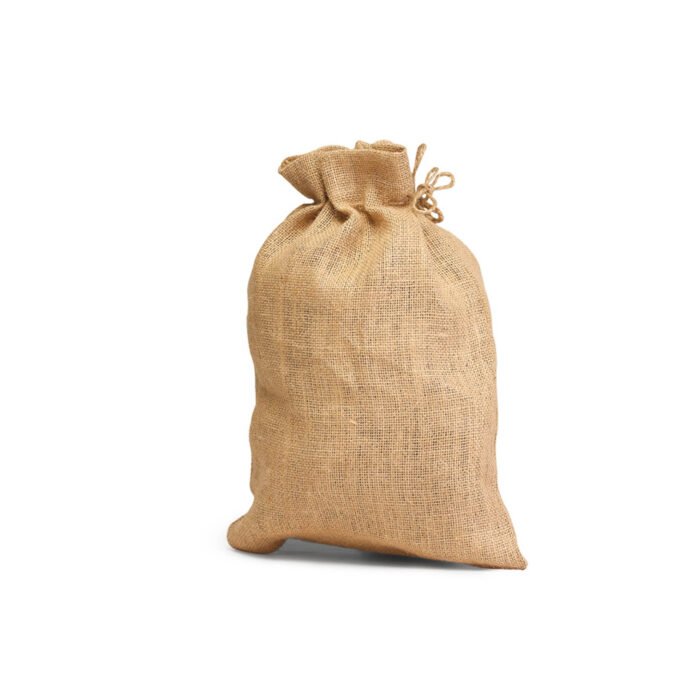 Raw Jute Drawstring Bag - Image 2